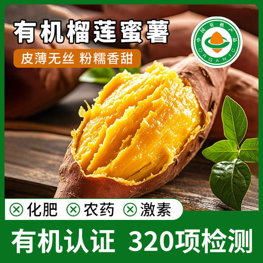 【归心之旅】云南有机榴莲蜜薯口感醇厚香甜软糯新鲜采摘现发 商品图1