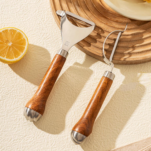 摩登主妇厨房专用水果削皮刀304不锈钢土豆刮皮刀削苹果皮神器 商品图0