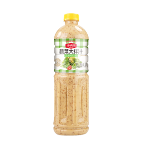 今明后蔬菜大拌汁芥末海鲜沙拉酱焙煎芝麻酱水果蔬菜沙拉汁1.5L /粮油调味 /调味品 /西式酱料