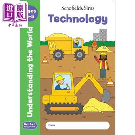 【中商原版】英国S&S教辅 Get Set Understanding the World: Technology 幼小衔接了解世界：科技 英文原版 幼小衔接 