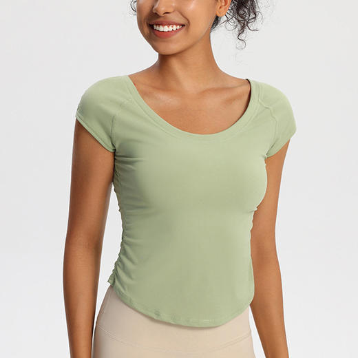 【147元任选3件】跃牌【蚂蚁运动】系列 速干衣显瘦跑步透气坎肩健身T恤T2733（活动产品，收货7天内支持退换） 商品图3