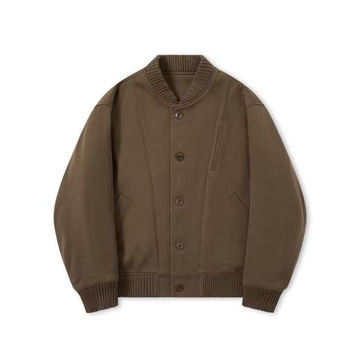 Evistub/E-4DWT836/重磅混纺毛呢内绗棉抗风保暖棒球服夹克 商品图4