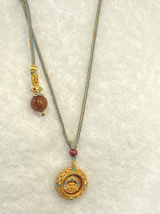 24K镀金香泥手绘唐卡 商品图6