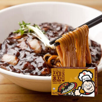 久意真味春酱300g  韩国进口炸酱面专用酱韩式调味酱炒面拌面伴侣酱料 /粮油调味 /调味品 /西式酱料 商品图3