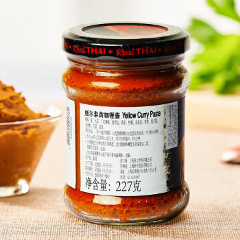 丽尔泰黄咖喱227g/瓶泰式料理鸡肉牛肉蔬菜椰浆泰国进口 /粮油调味 /调味品 /复合调味料 商品图0