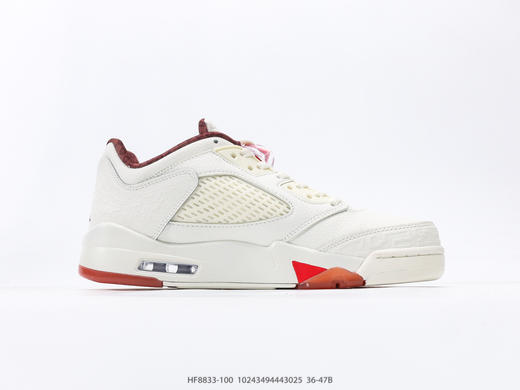 耐克乔丹Air Jordan 5 Low El Grito低帮复古篮球鞋HF8833-100男女鞋 商品图1