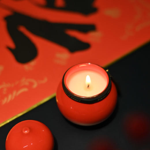 羽诗制造出品 瑞雪丰年·福禄瑞雪兆丰年折叠花灯葫芦香熏礼盒套装 商品图3