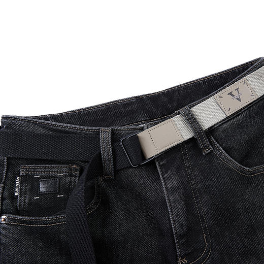 【新品上新】HX 冬季水洗牛仔长裤S201444181101 商品图5