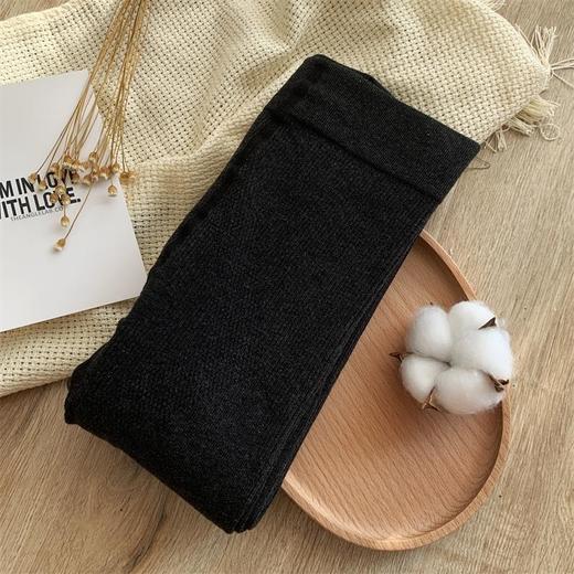 秋冬【日系竖条纹打底裤】外穿中厚秋冬季连脚裤袜棉螺纹袜裤 商品图14