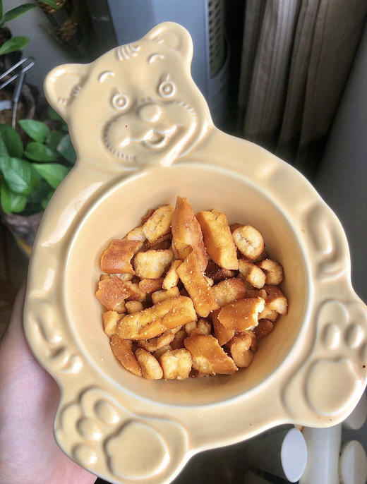 【伯力爵丹夫系列碱水面包丁】 茶颜悦色同款同厂面包丁500g满满一箱，仅售39.9元 ✅焦糖奶香夹杂着海盐颗粒，咸甜酥脆，越嚼越香 商品图8