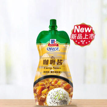 味好美（McCormicK） 咖喱咖喱酱 挤挤装230g 调味酱 百年品牌 优质原料  味好美出品 /粮油调味 /调味品 /复合调味料 商品图0