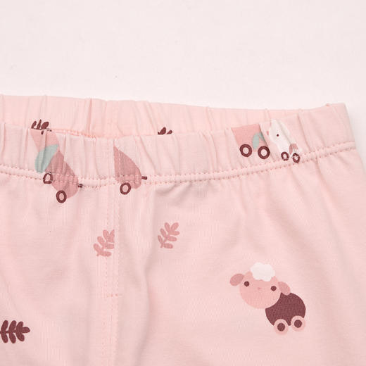 棉果果春季新品商场同款女童莫代尔套头套装M121302225026 商品图2