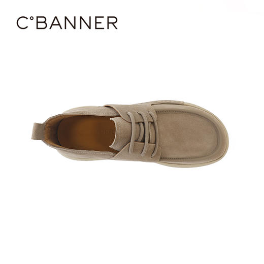 千百度男鞋复古男士时尚休闲鞋气质百搭新款厚底轻便舒适运动鞋A25173883 商品图2