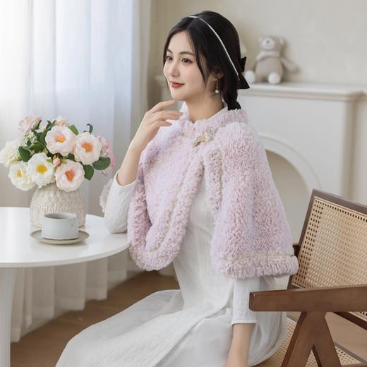 苏苏姐家贵瑞斗篷手工diy编织环形针毛线团自制上衣材料包冬 商品图1