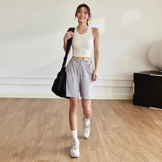 【云优选】（147元任选3件，单买不发货）（周六周天不发货）跃牌蚂蚁运动系列 一体式固定罩杯运动背心 商品图4