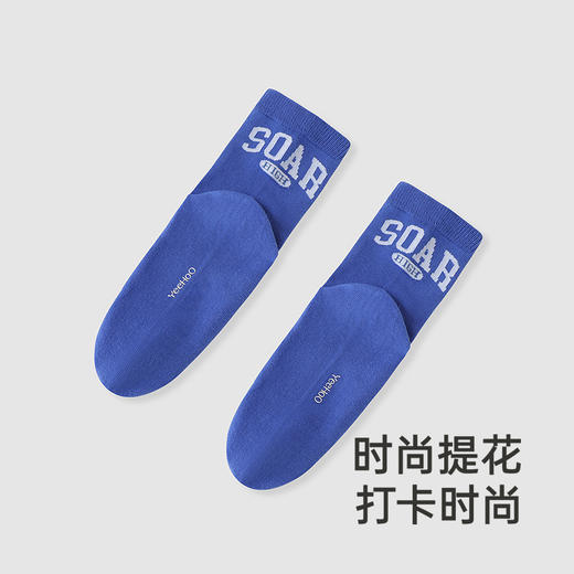 【商场同款】英氏儿童袜子运动透气男童女童四季袜中大童抗菌短袜 商品图2
