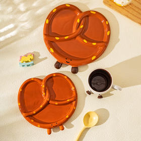 摩登主妇 分格餐盘儿童大人减肥减脂月子早餐盘一人食餐具套装盘子