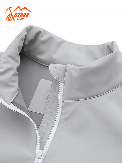 OZARK奥索卡户外男秋冬新款立领保暖软壳夹克外套318739 商品图3