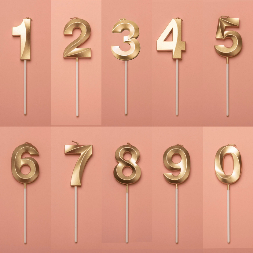 数字蜡烛