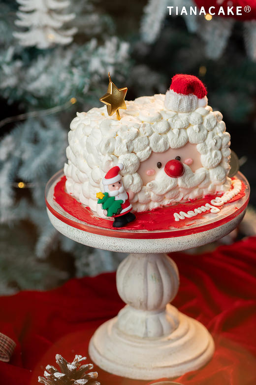 🌟圣诞限定｜圣诞老人🧑🏻‍🎄（五寸咸奶油蛋糕） 商品图10