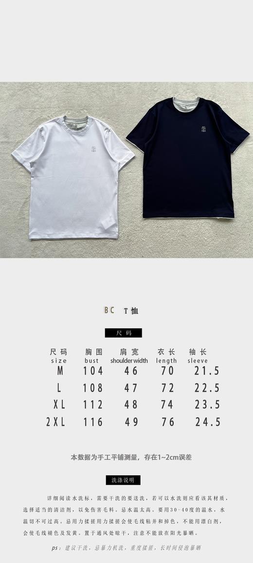 BC 春夏新款拼接运动休闲T恤(JN) 商品图2