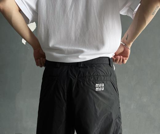 MIU家 新款 科技织物工厂长裤（JN） 商品图0