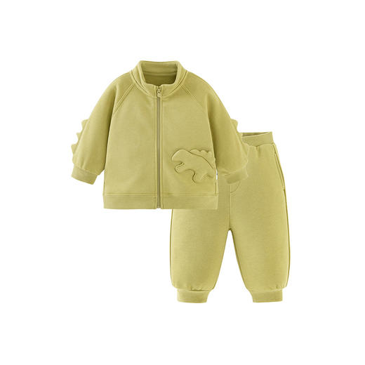 迷你巴拉男女童长袖套装宝宝萌趣上衣长裤两件套2025春季新品 商品图4