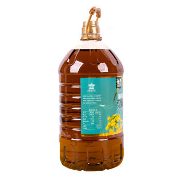 金胜鲜油坊低芥酸菜籽油6.18L 非转基因 物理压榨 /粮油调味 /食用油 /菜籽油 商品图3