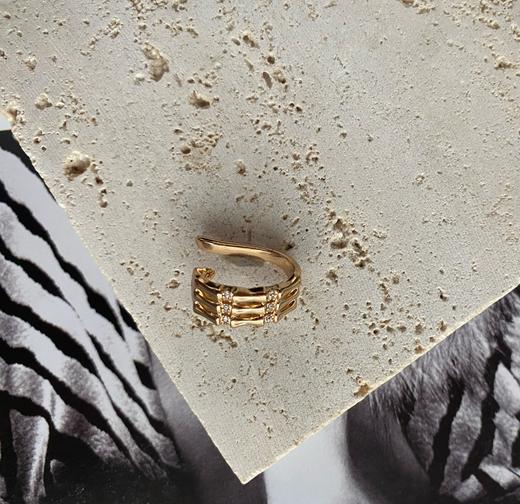 LHWINDSOR 竹节耳骨夹无耳洞舒适佩戴耳饰高级感小众精致耳环（单只） 商品图1