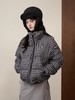 Mood Like Me/MYRF2402/格子磨毛立领短款羽绒服 商品缩略图1