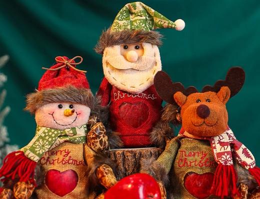 圣诞玩偶平安果 商品图0