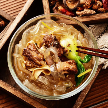 素养生活 有机红薯宽粉280g 干货地瓜粉  纯红薯粉条粉丝火锅食材 /粮油调味 /南北干货 /干菜类 商品图3