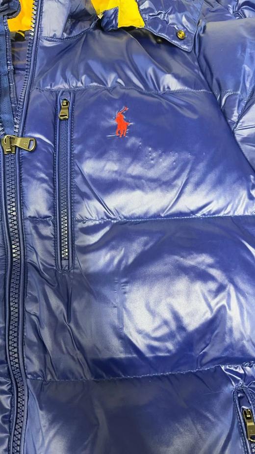 瑕疵 POLO RALPH LAUREN 男刺绣马标防风连帽羽绒服（不退不换） 商品图2