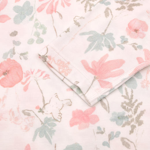 棉果果春季新品商场同款女童满印碎花莫代尔套头套装M121302425010 商品图2