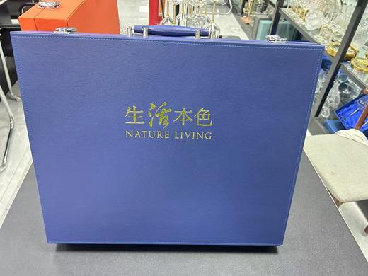 【清仓特惠4折，仅1套无货退款】绿松石金箔白酒杯套装家用送礼分酒器水晶玻璃高级感创意烈酒杯子弹杯绿松石金箔酒具10杯10壶皮箱装 商品图8