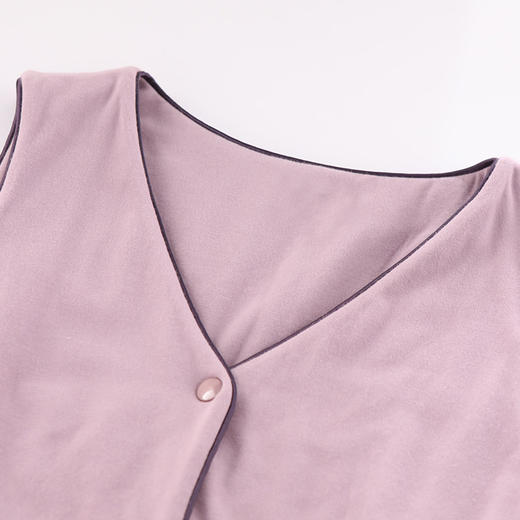 金三塔保暖真丝马甲桑蚕丝填充时尚保暖基础秋冬小马甲背心    3NSFAD730 商品图3