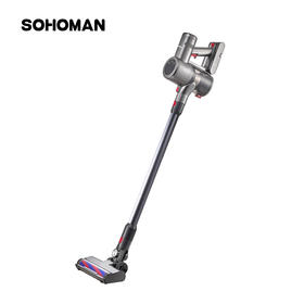 【自营】索哈曼SOHOMAN 大吸力无线手持吸尘器V22