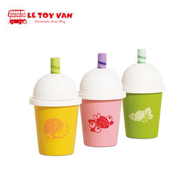 Le Toy Van 冰沙和果汁 木制玩具 适合年龄2岁+ 角色扮演 英国玩具 TV336