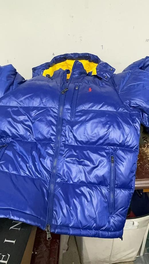 瑕疵 POLO RALPH LAUREN 男刺绣马标防风连帽羽绒服（不退不换） 商品图1