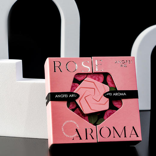 【趁现在，勇敢爱！】玫瑰香薰片车载 衣柜香氛挂件 扩香石膏 车内挂饰 伴手礼内搭 生日礼品-QQ 商品图2