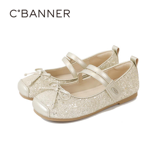 千百度童鞋亮片水晶/水钻鞋新款单鞋洋气可爱玛丽珍鞋女气质百搭A25197762 商品图4