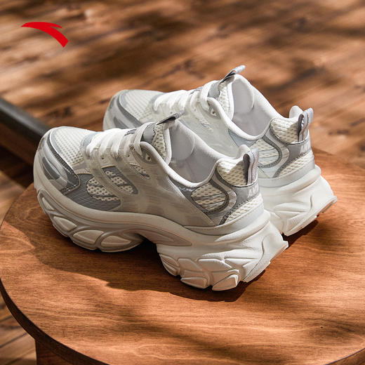 【39/40断码】安踏扶摇丨厚底增高老爹鞋男2025春季新款潮流休闲鞋子112518899【无货退款】 商品图2