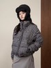 Mood Like Me/MYRF2402/格子磨毛立领短款羽绒服 商品缩略图0