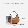 真皮秋冬高级单肩，时尚个月牙包F-9632A 商品缩略图2