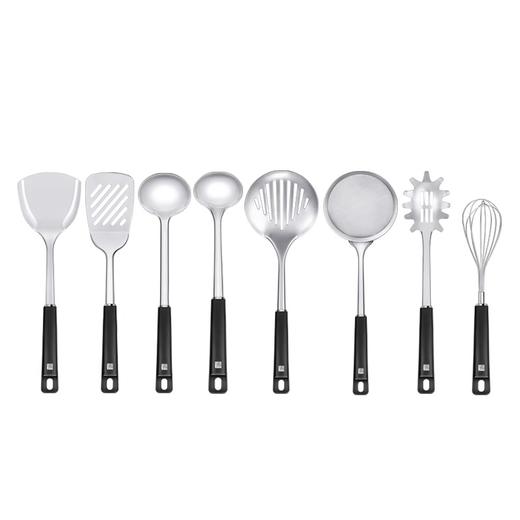 美珑美利Basic+家用厨房304不锈钢锅铲勺子汤勺全套厨具套装烹饪工具 商品图2