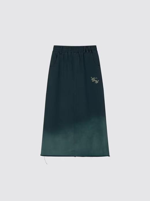 Mood Like Me/MQZ2405/喷马骝工艺洗褪做旧刺绣针织长裙 商品图3