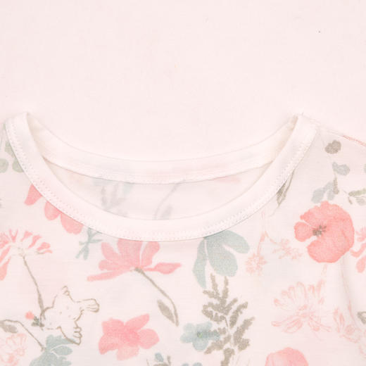 棉果果春季新品商场同款女童满印碎花莫代尔套头套装M121302425010 商品图1