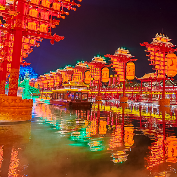 周六1天【河头老街108元】大唐不夜城太远，那就来河头老街吧