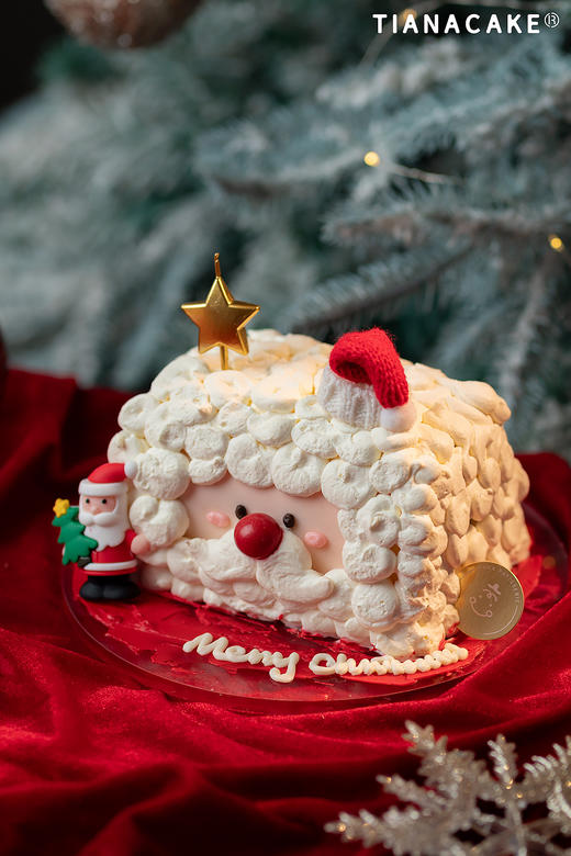 🌟圣诞限定｜圣诞老人🧑🏻‍🎄（五寸咸奶油蛋糕） 商品图13