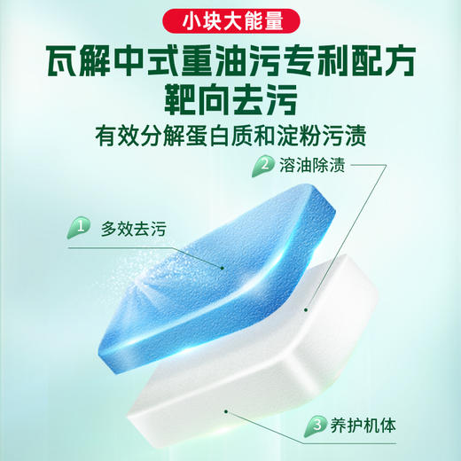 限时再降！『洗碗块』洗碗机专用洗涤块全机型适用多效合一 除菌去油污 商品图3